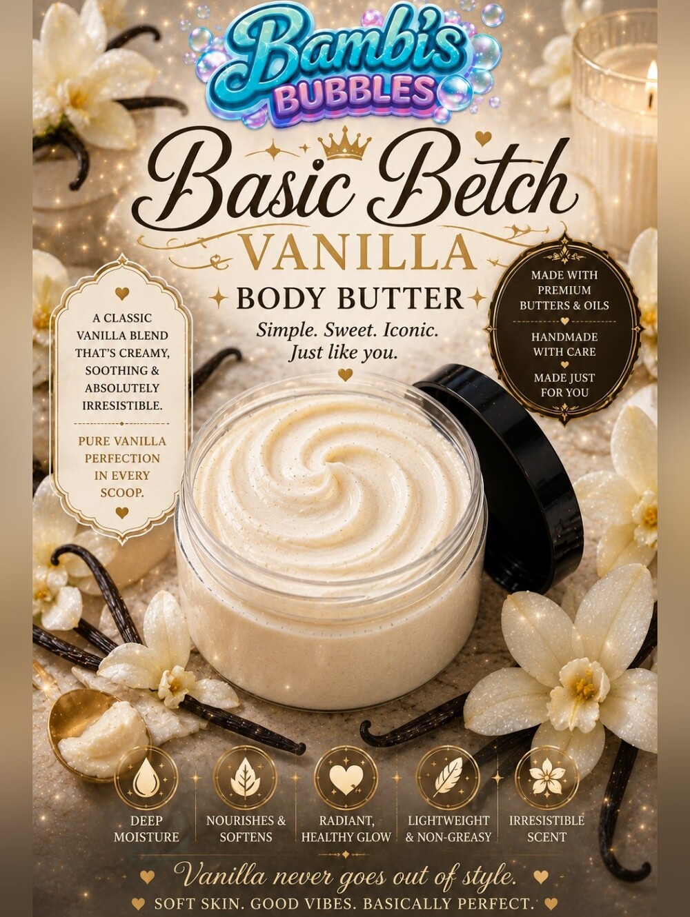 Low Stock! 4oz Summer Triple Body Butter Assorted Scents Available - Picture 5 of 15